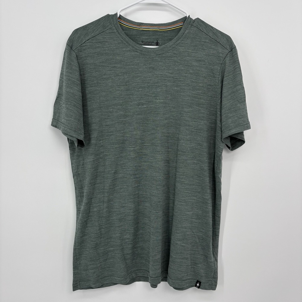 SmartWool Merino Sport 150 Short Sleeve T Shirt Fern Green Mens Medium